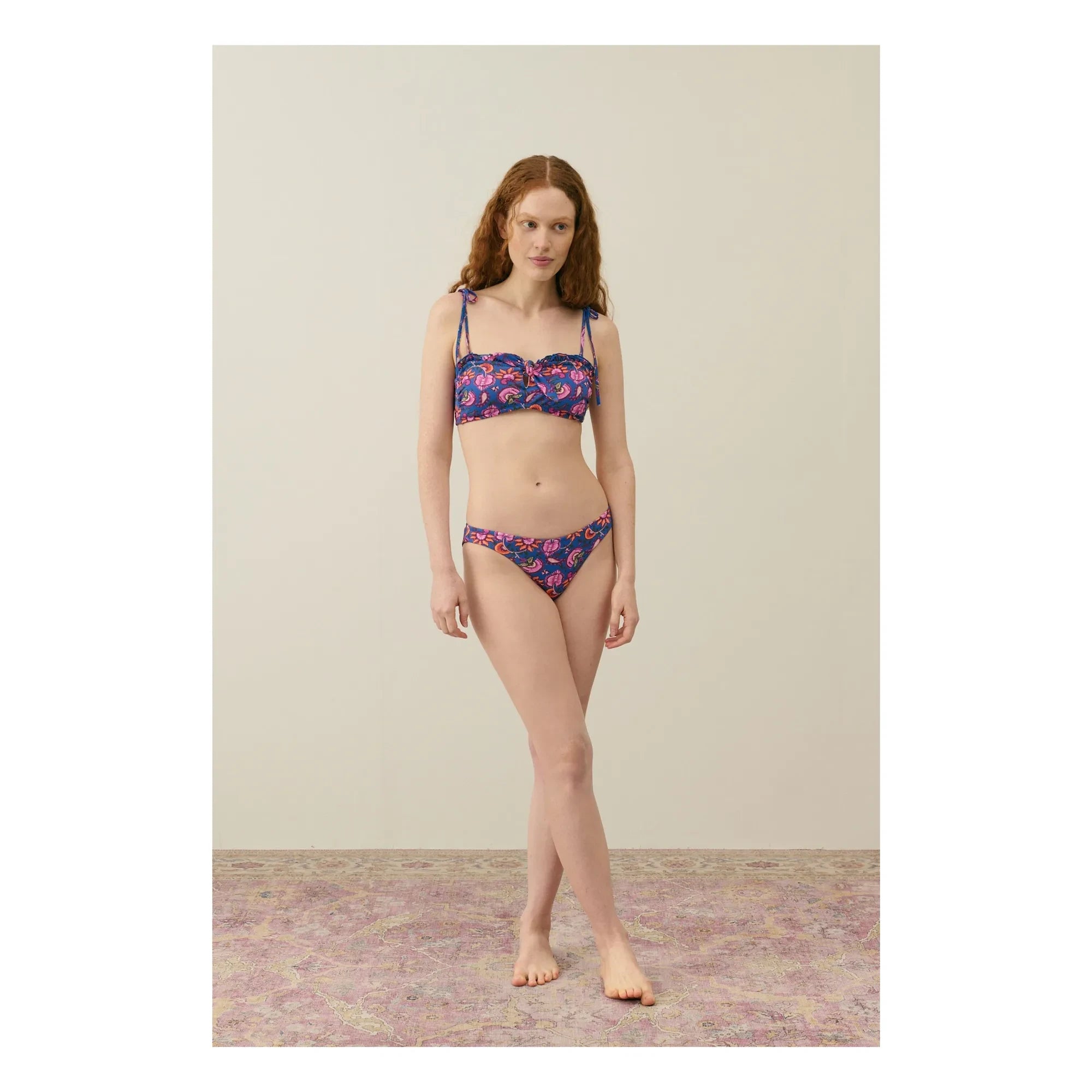 Louise Misha - Bayana recycled fiber swimsuit bottoms - Women's Collection | Dark Blue