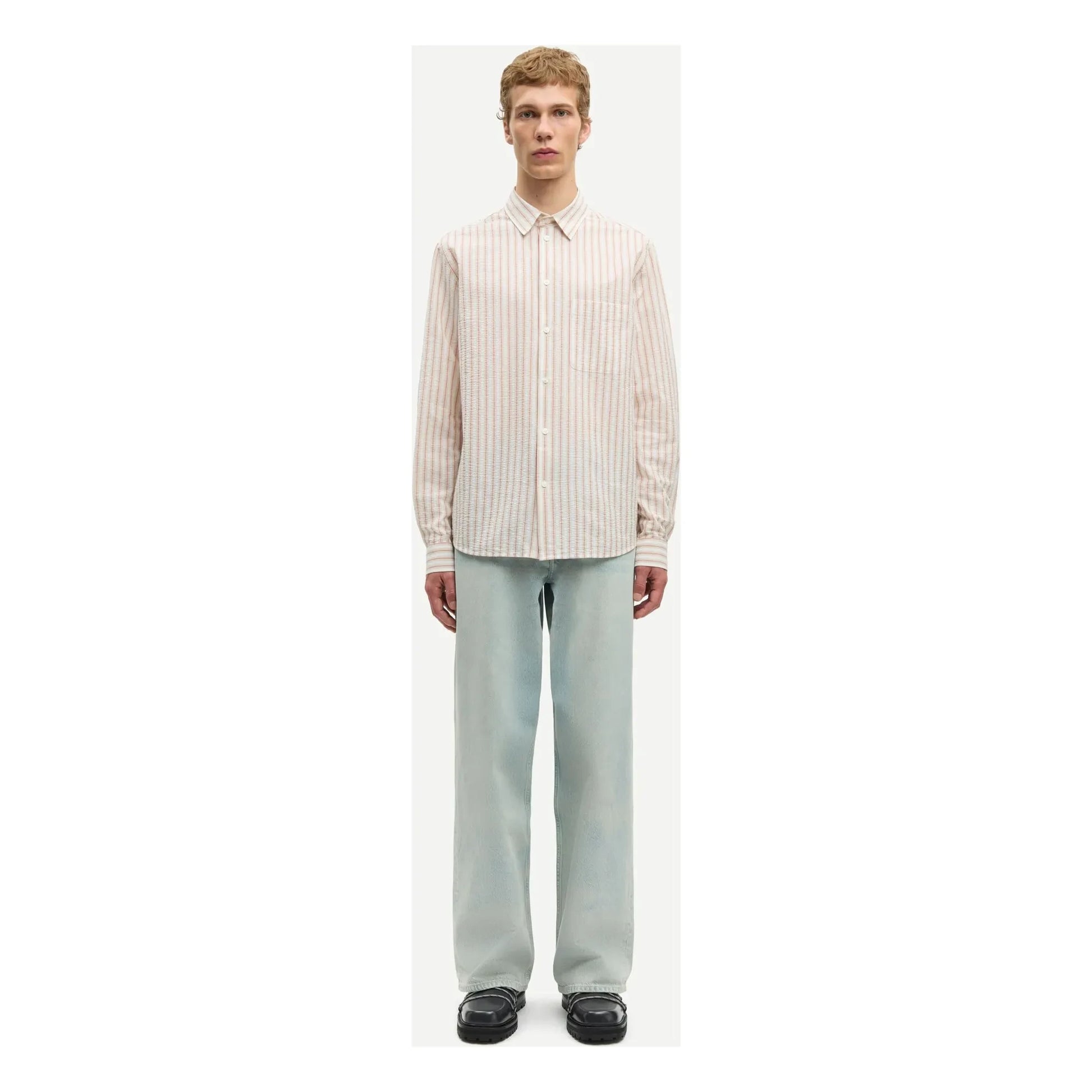 Samsoe Samsoe - Saryan J Carreaux shirt | Off white