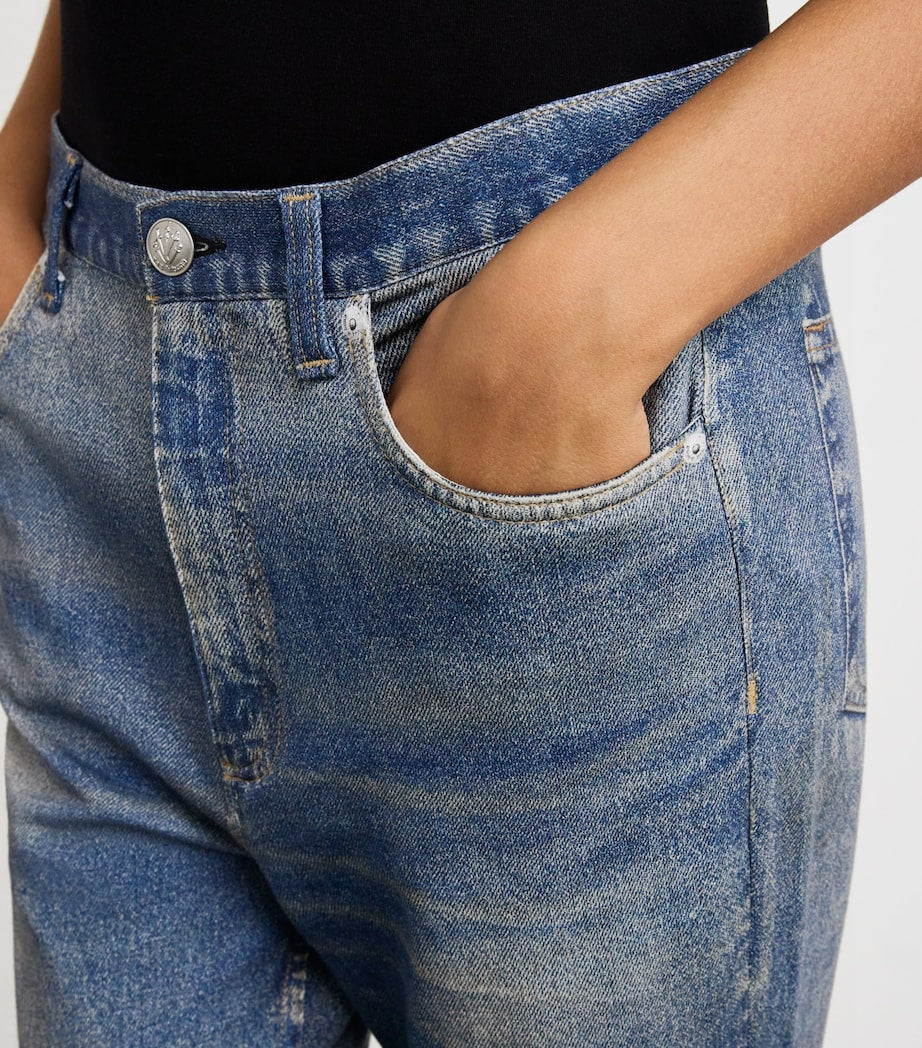 Blue Miramar Shea Ankle-Length Trousers