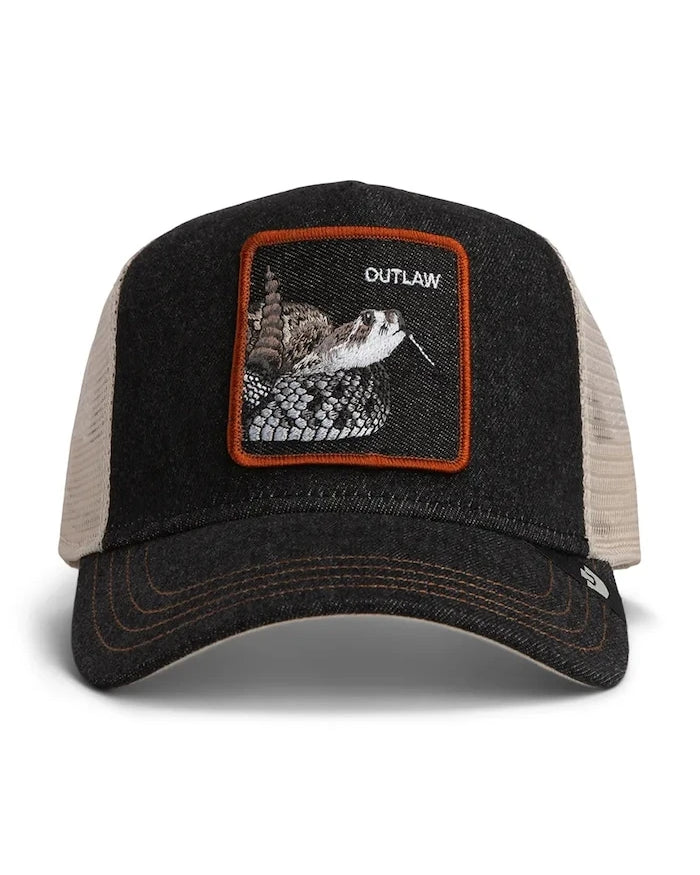 Goorin Bros шапка с козирка Denim Snake