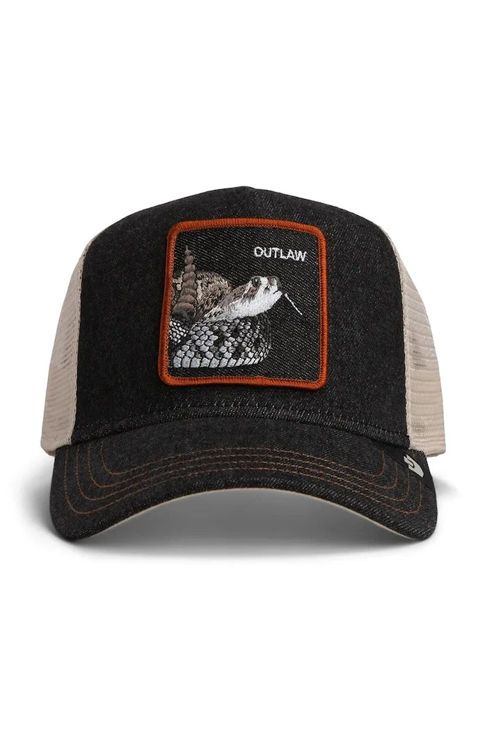 Goorin Bros шапка с козирка Denim Snake