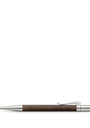Graf von Faber-Castell Wood and Platinum-Plated Classic Propelling Ballpoint Pen