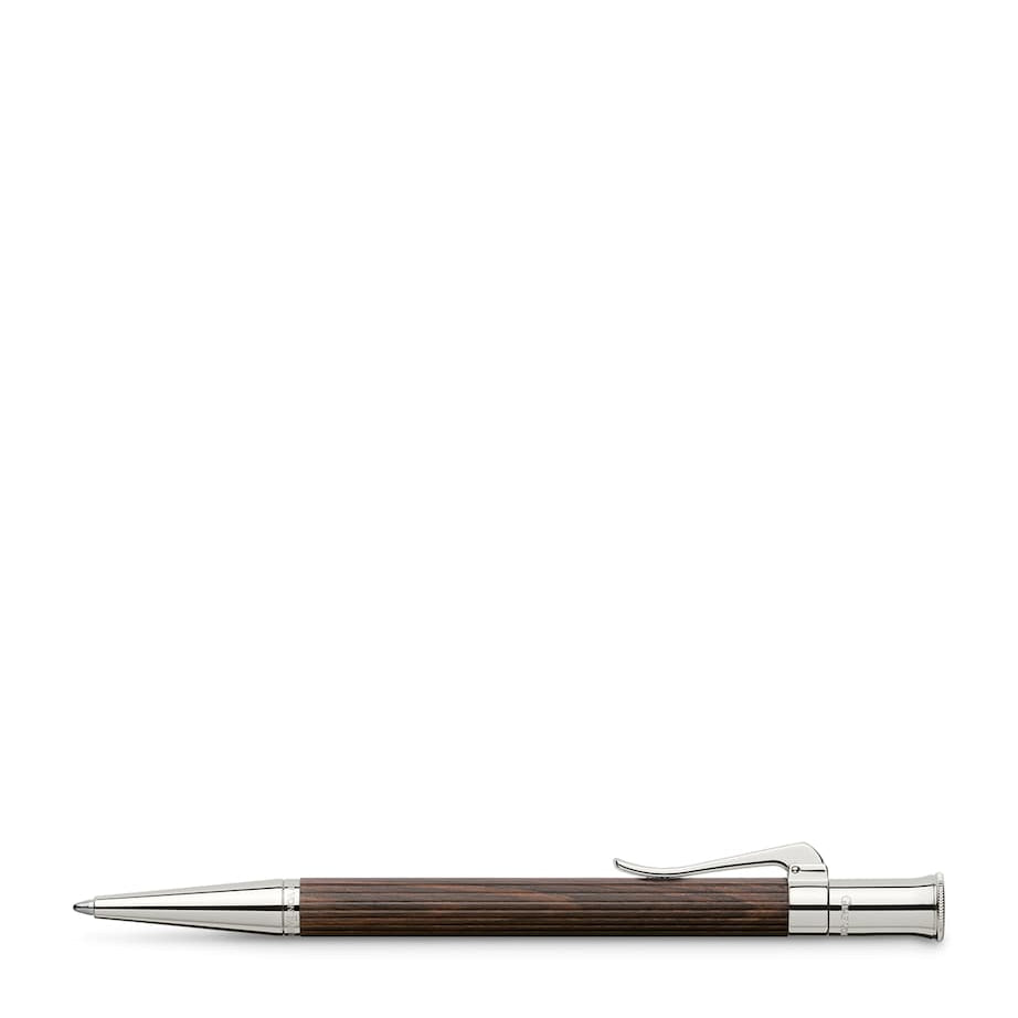 Graf von Faber-Castell Wood and Platinum-Plated Classic Propelling Ballpoint Pen