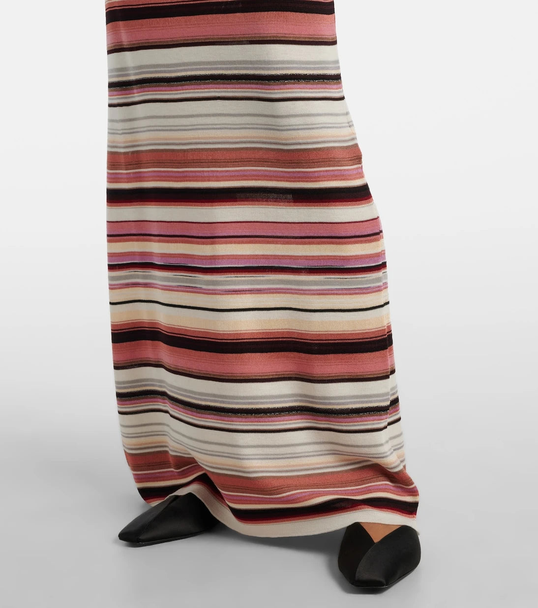 Missoni - Striped halterneck maxi dress