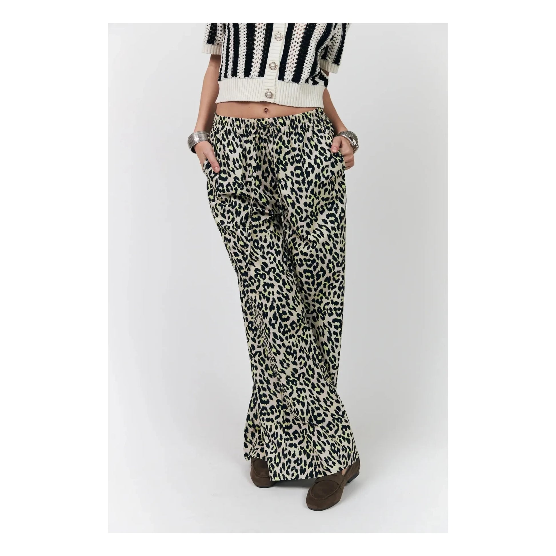 Lollys Laundry - Liam Cotton pants | Beige