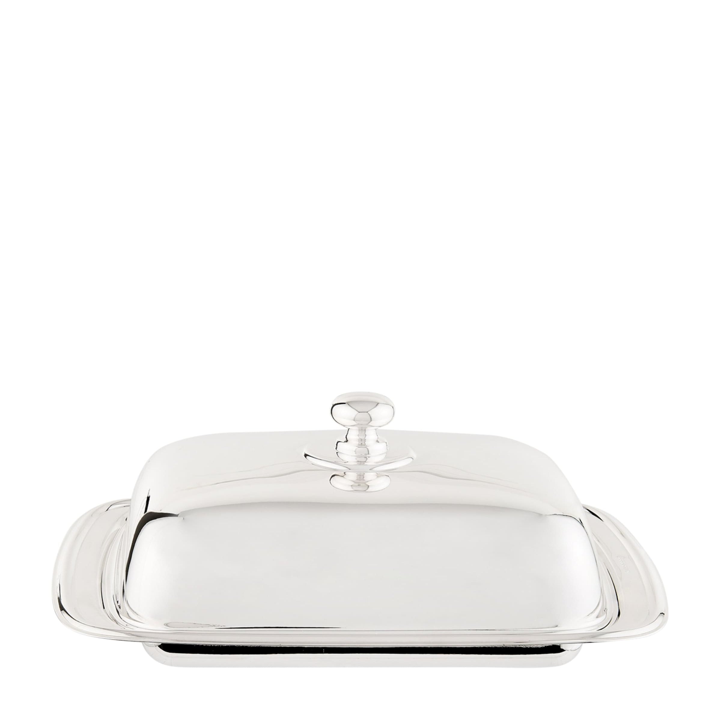 Greggio Silver Plated Georgian Rectangular Butter Dish