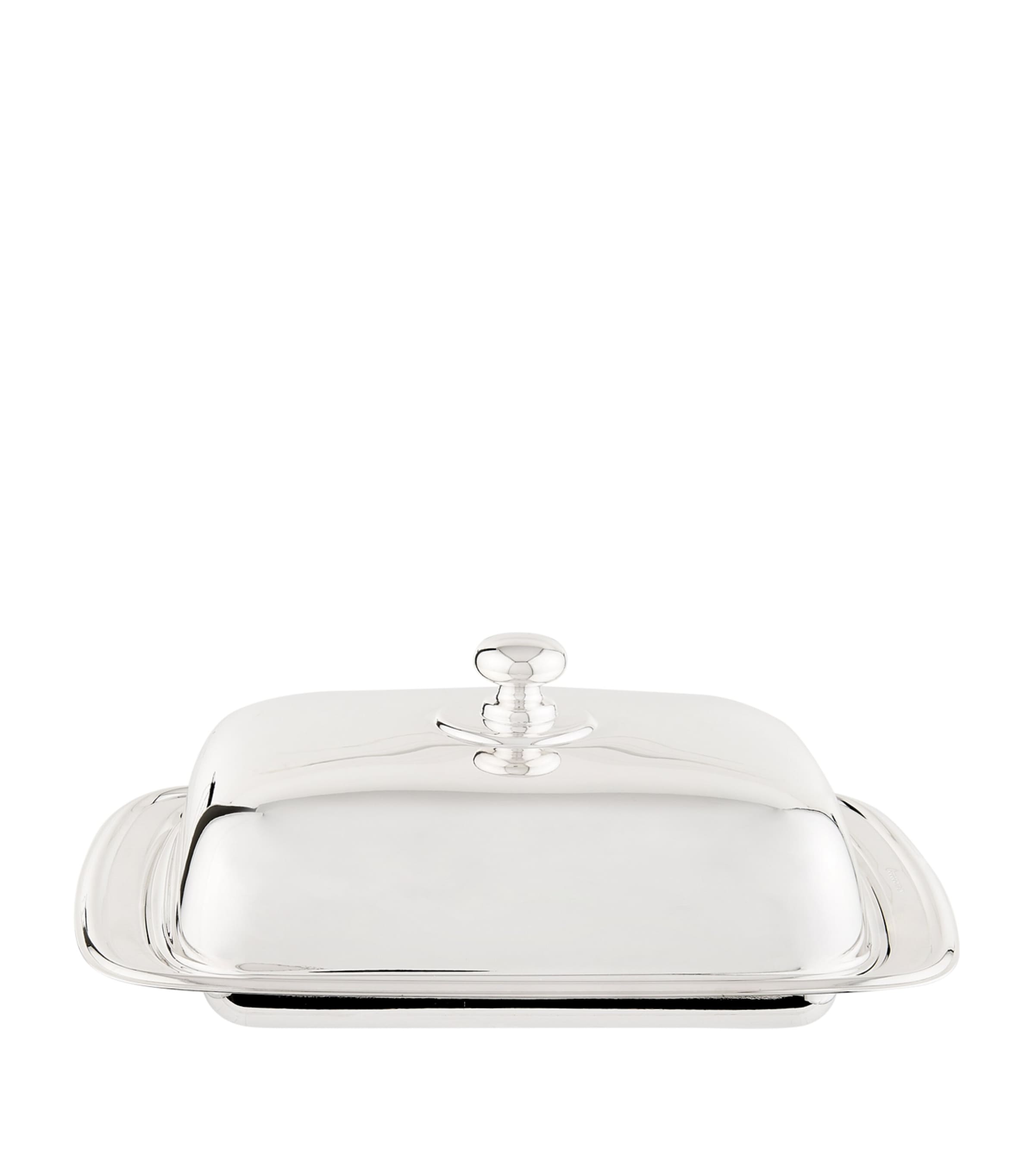 Greggio Silver Plated Georgian Rectangular Butter Dish