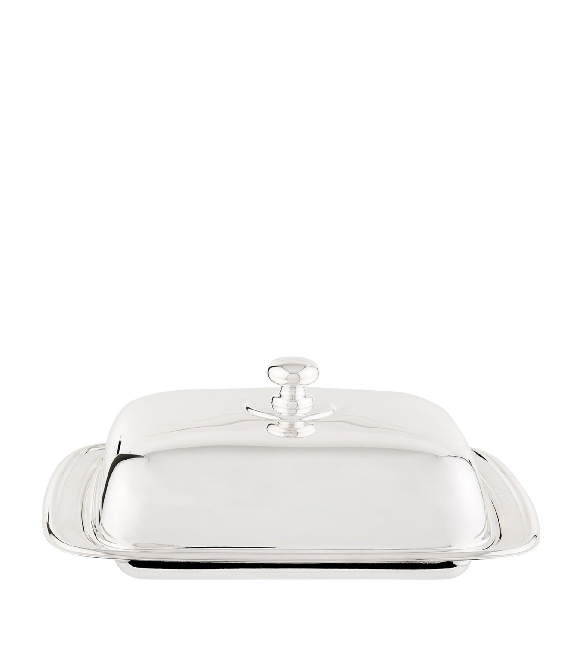 Greggio Silver Plated Georgian Rectangular Butter Dish