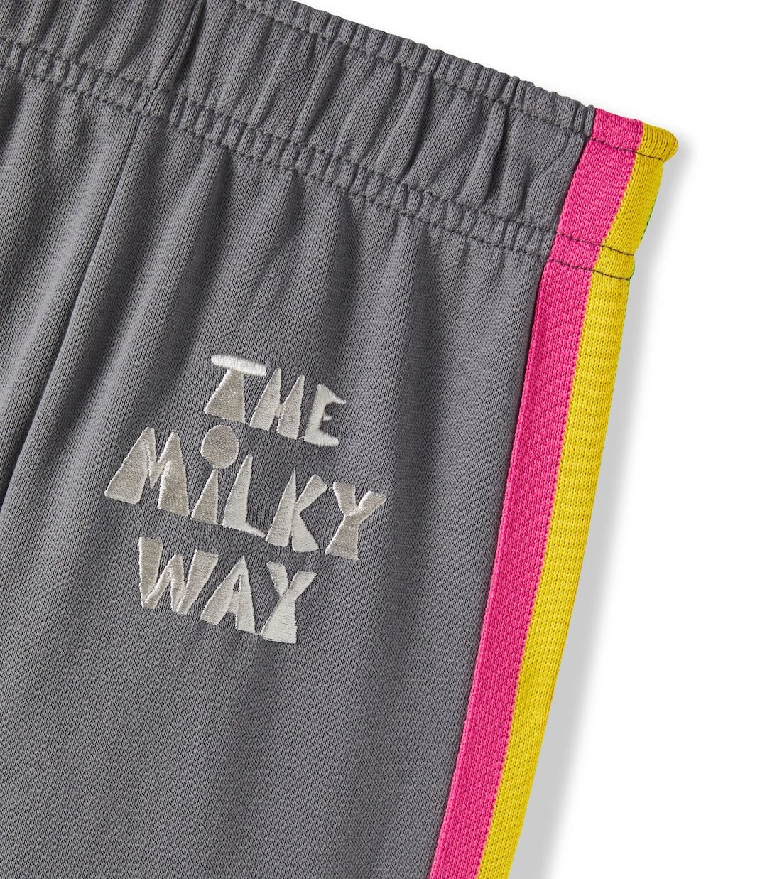 Mini Rodini - Embroidered cotton jersey sweatpants