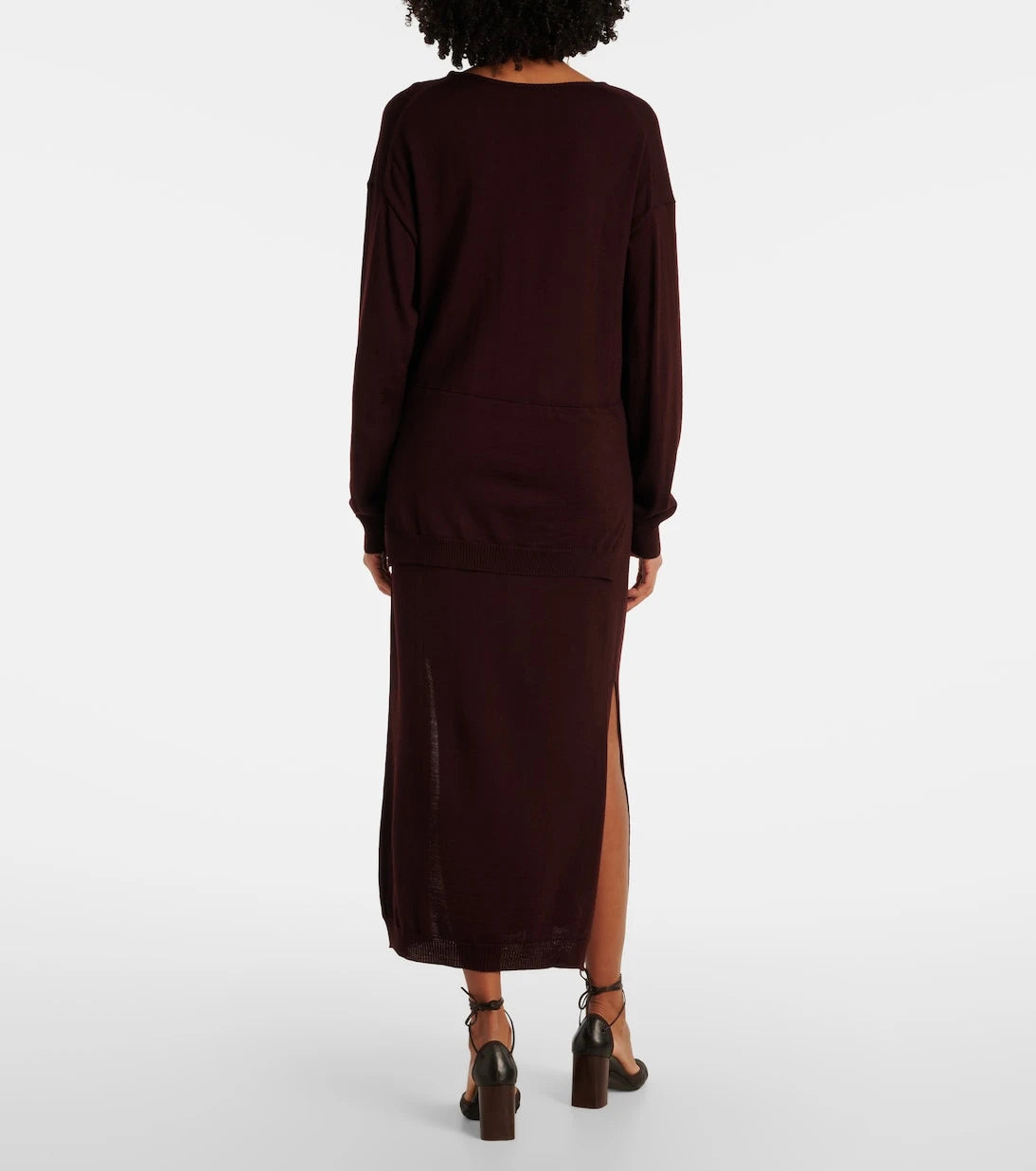 Lemaire - Belted sweater dress