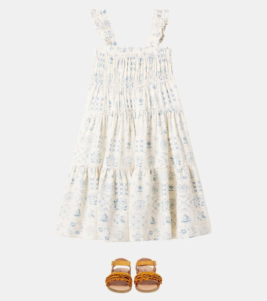 Rylee + Cru - Josie floral tiered dress