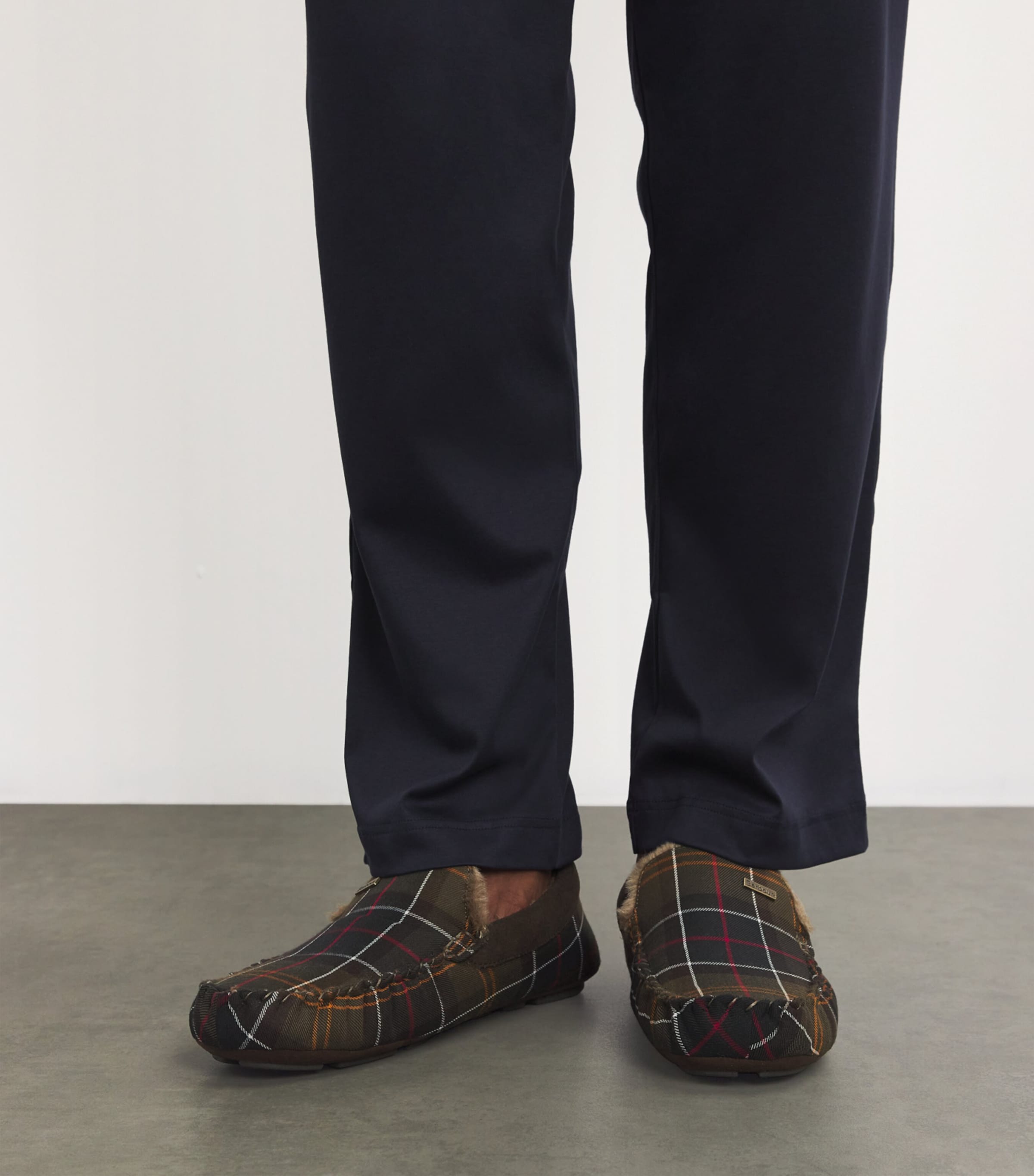 Recycled Tartan Monty Slippers