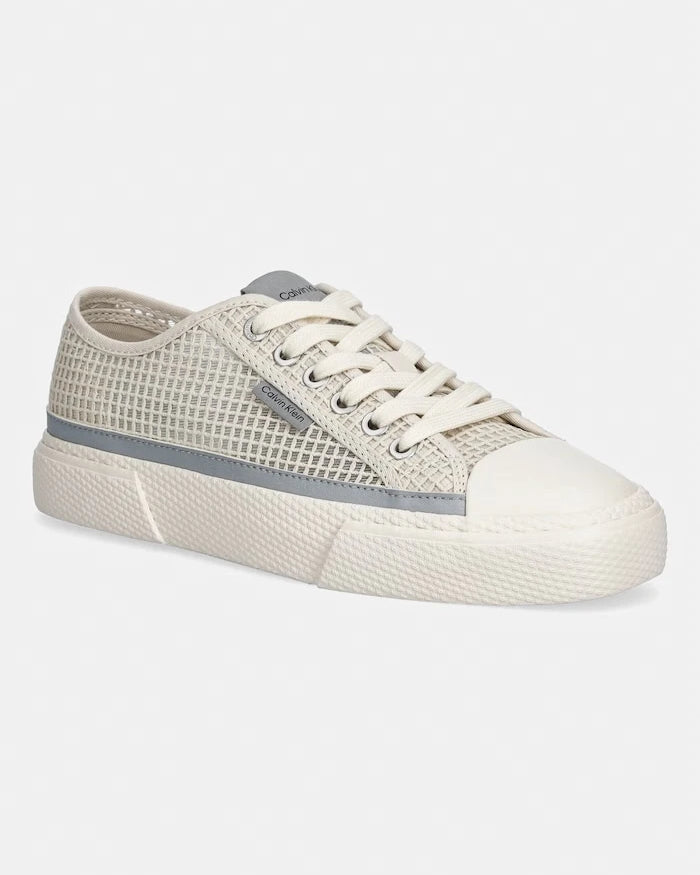 Calvin Klein VULC LACEUP LOW RAFFIA ниски кецове дамски