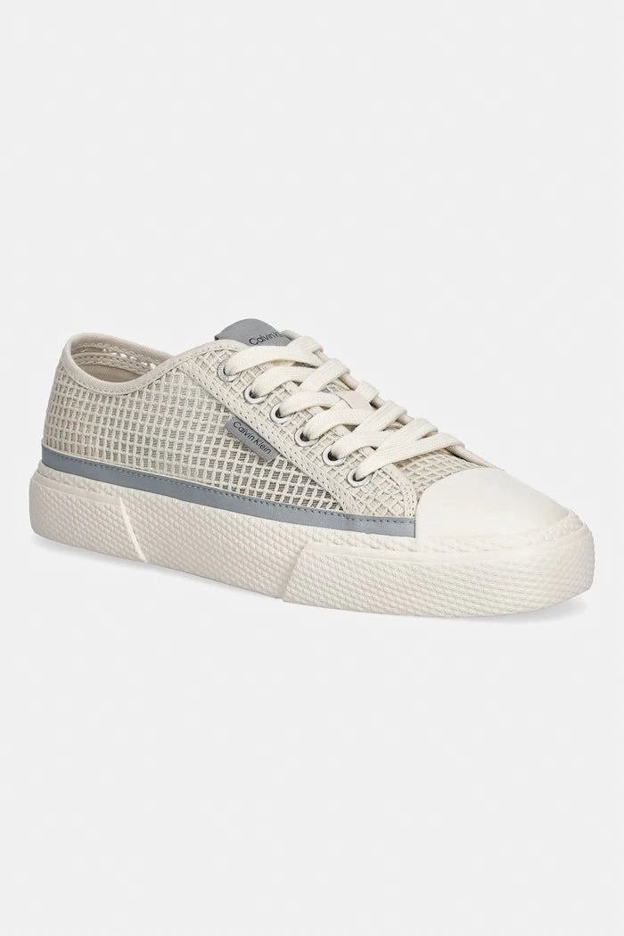Calvin Klein VULC LACEUP LOW RAFFIA ниски кецове дамски