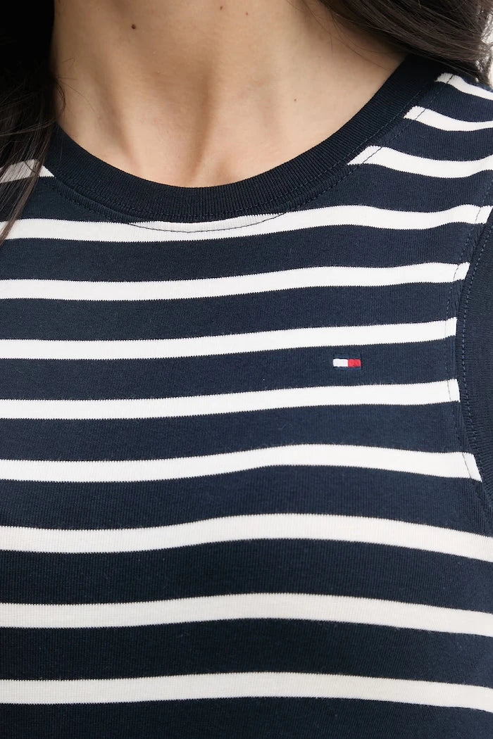 Tommy Hilfiger топ дамски памучен