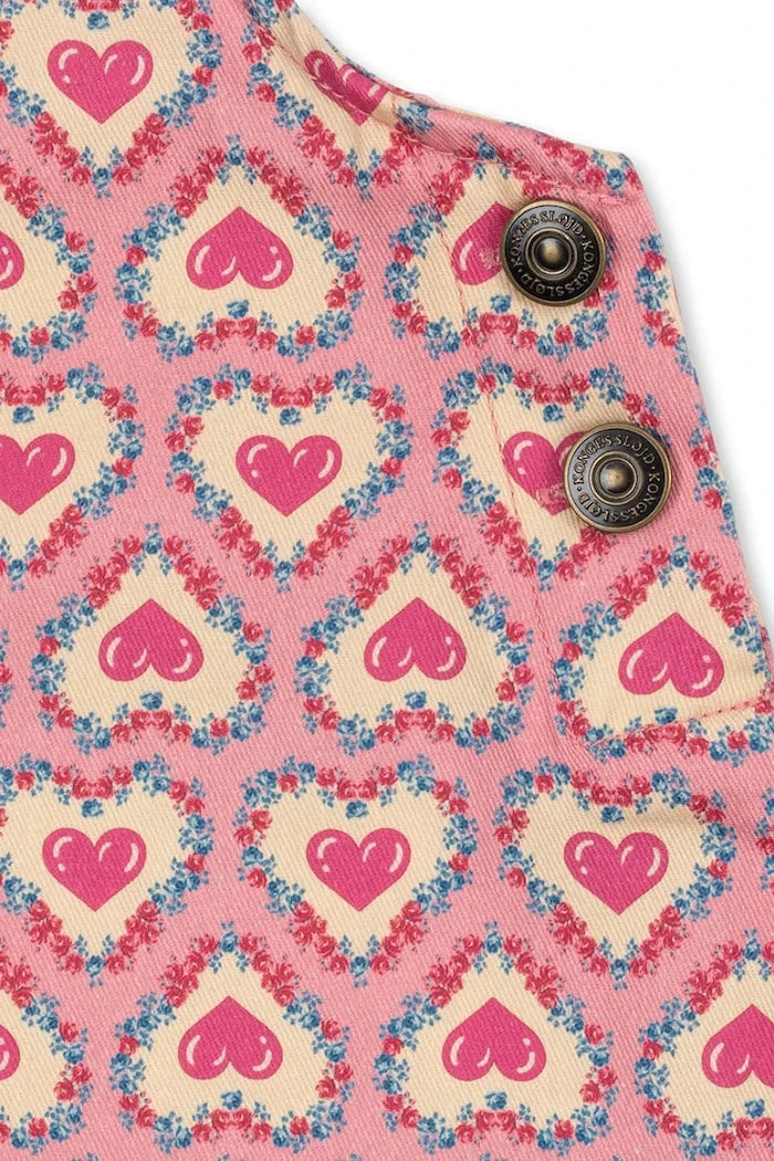 Konges Sløjd pamuk yazlık elbise FRANKIE OVERALL DRESS GOTS