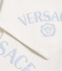 Versace Kids Cotton Logo All-In-One and Bandana Gift Set (1-18 Months)