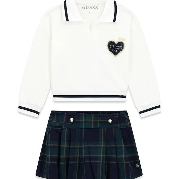 Guess çocuklar için pamuklu günlük комплект