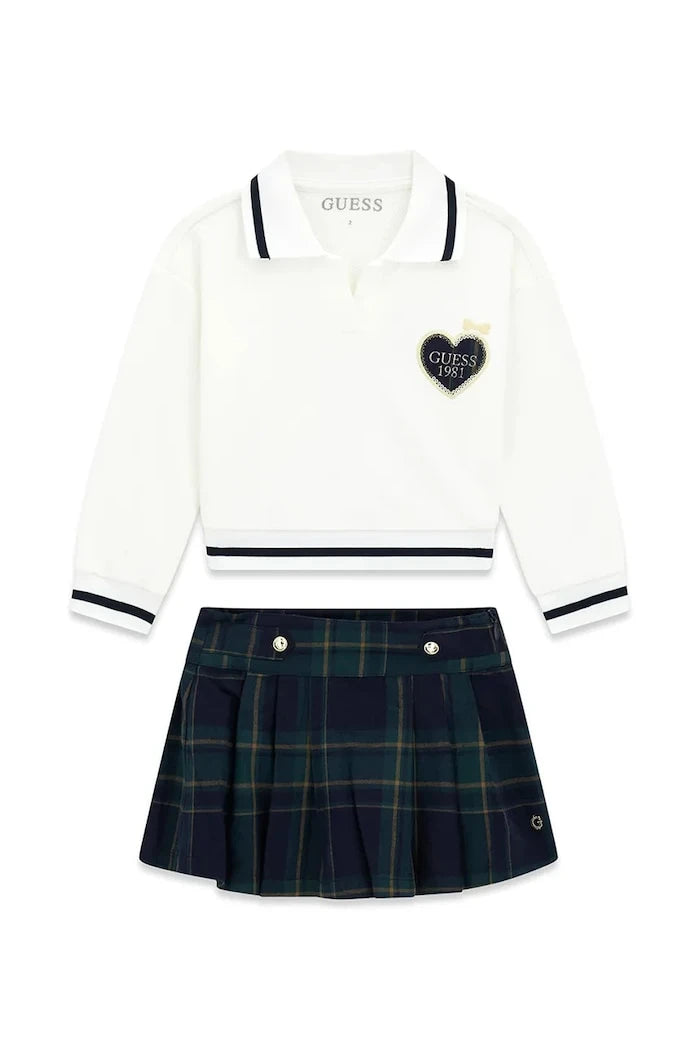Guess çocuklar için pamuklu günlük комплект
