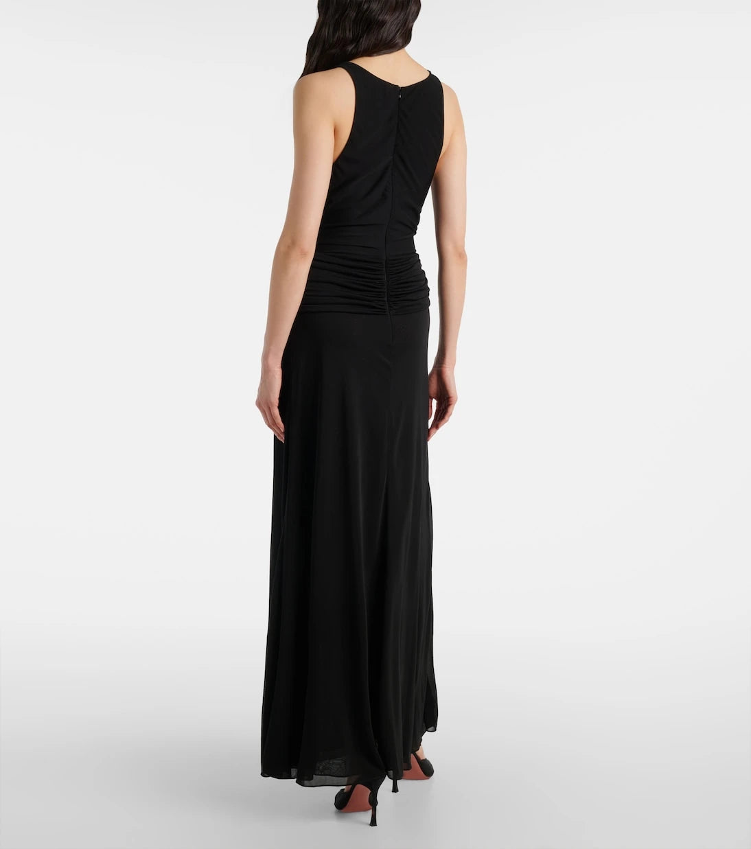 Christopher Esber - Twisted Halter gathered ruched gown