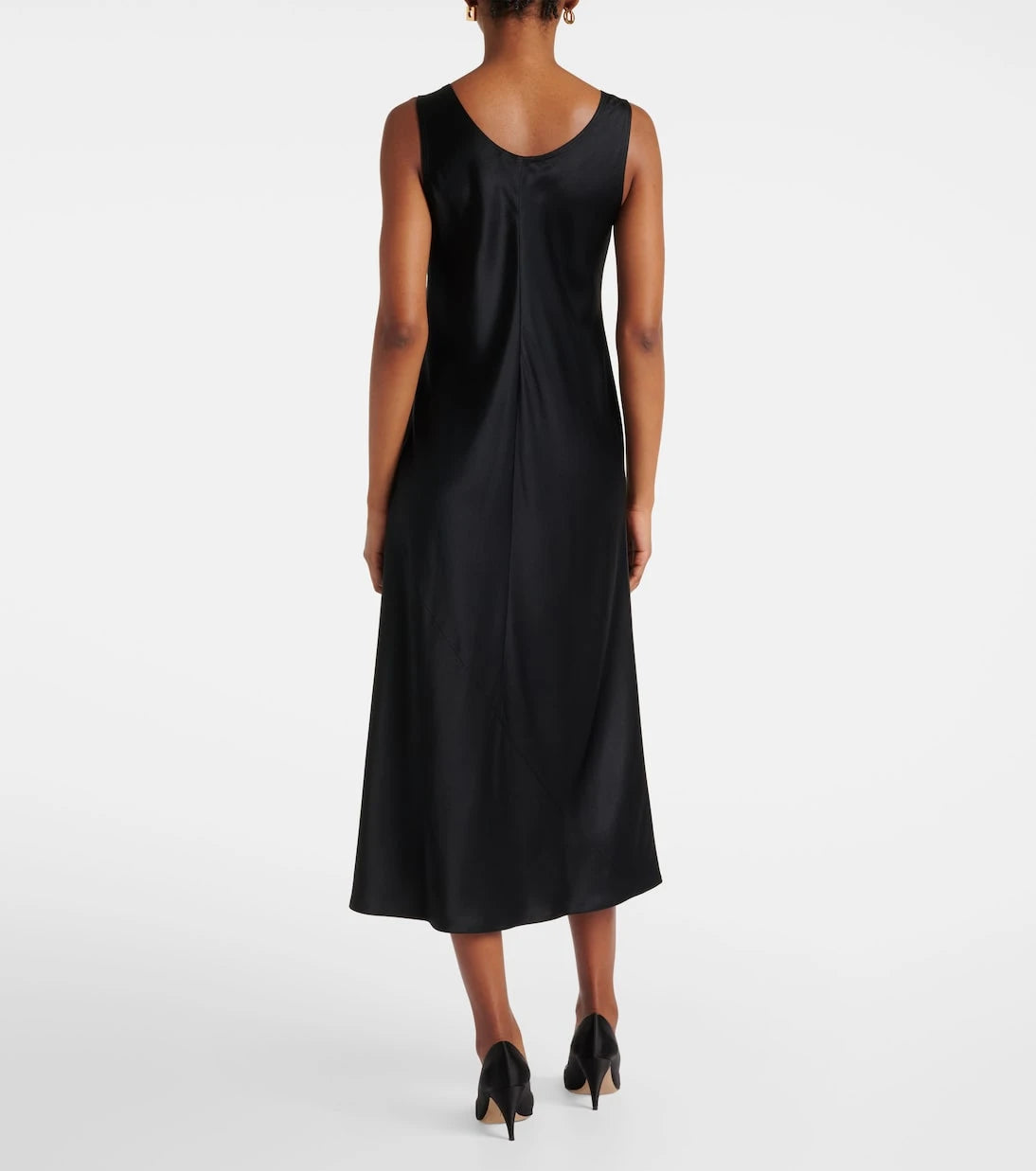 Max Mara - Banjo silk satin midi dress