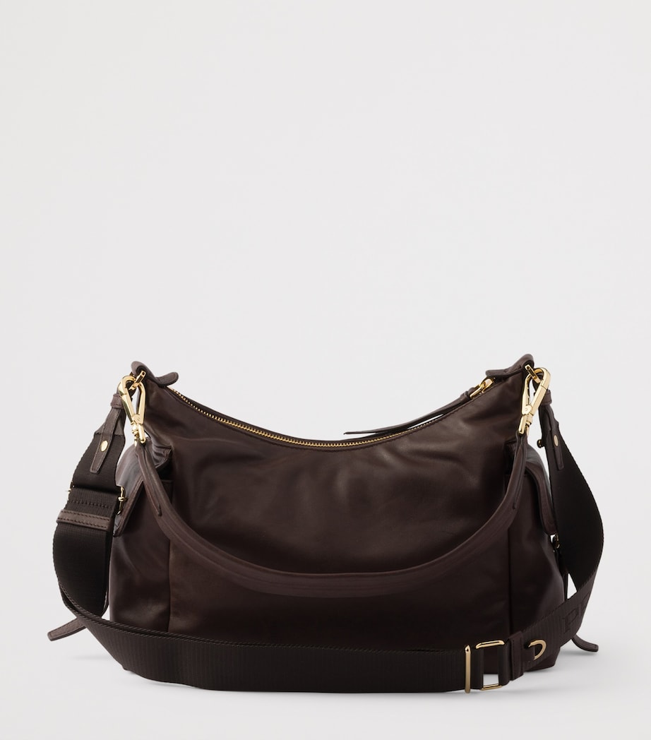 Lamb Leather Explore Shoulder Bag