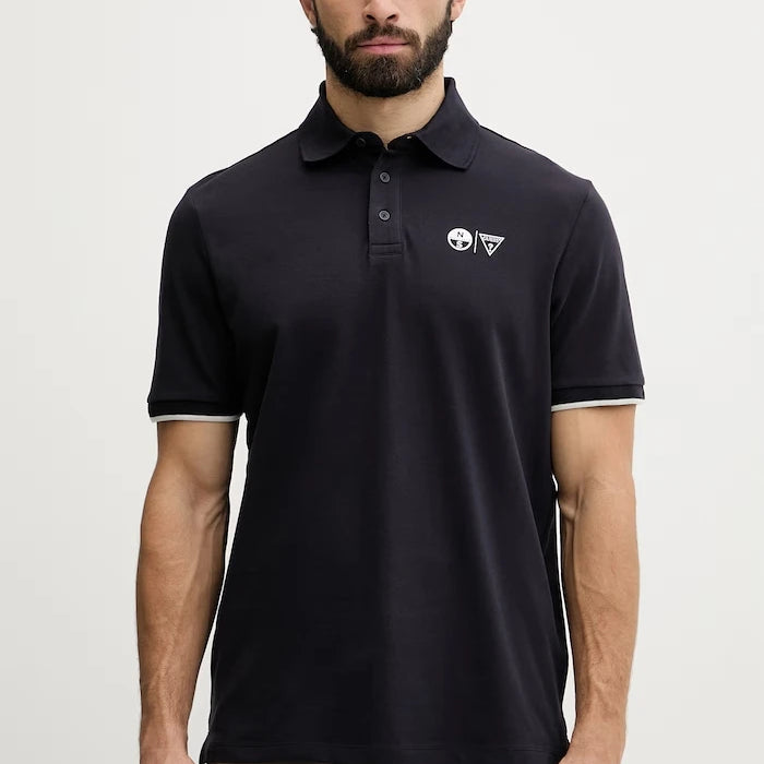 Guess erkek pamuk ve elastanlı T-shirt x North Sails