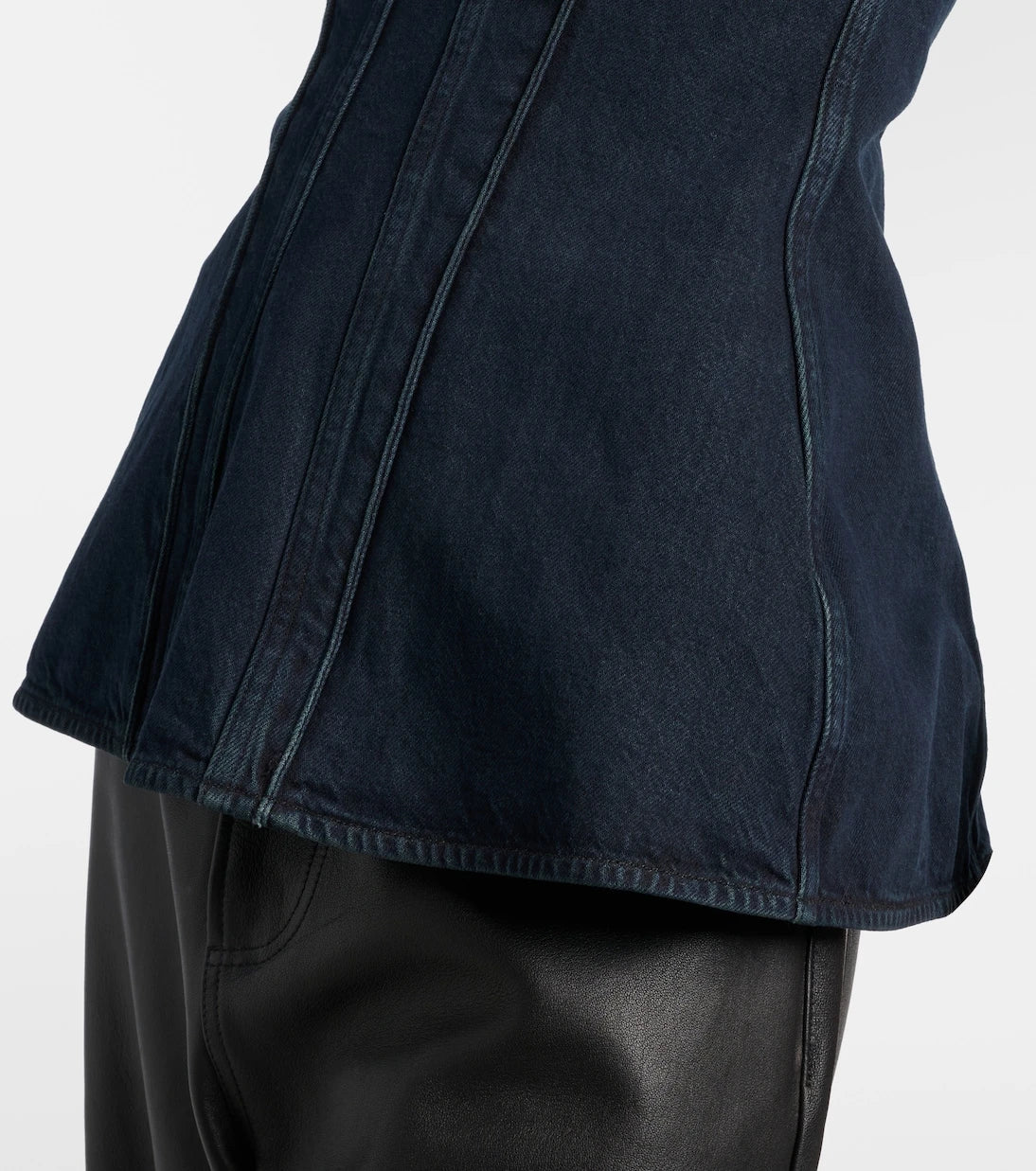 Agolde - Lara denim corset