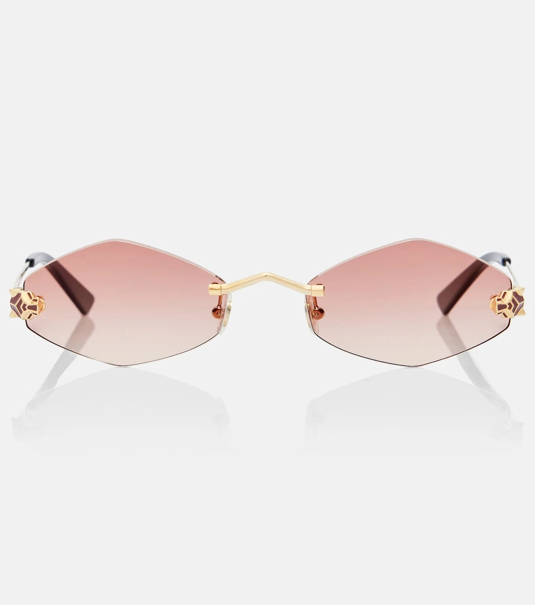 Cartier Eyewear Collection - Panthère de Cartier oval sunglasses