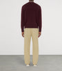 Red Wool-Cashmere EKD Sweater