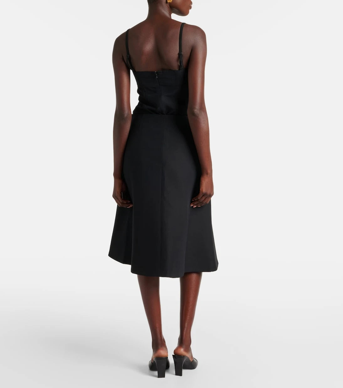 CO - A-line wrap skirt