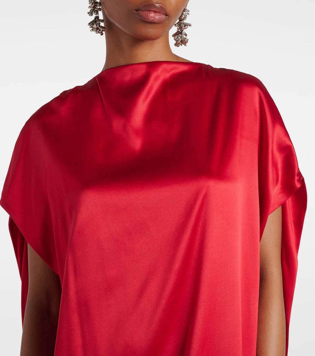 Dries Van Noten - Silk-blend satin gown