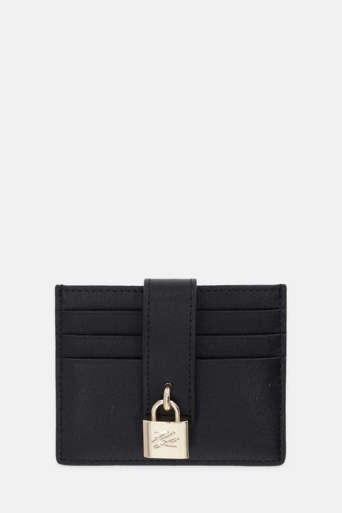 Кожен калъф за карти Karl Lagerfeld K/AUTOGRAPH