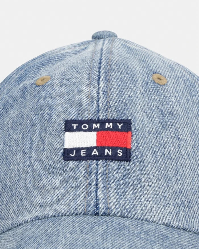 Tommy Jeans pamuklu kadın şapkası