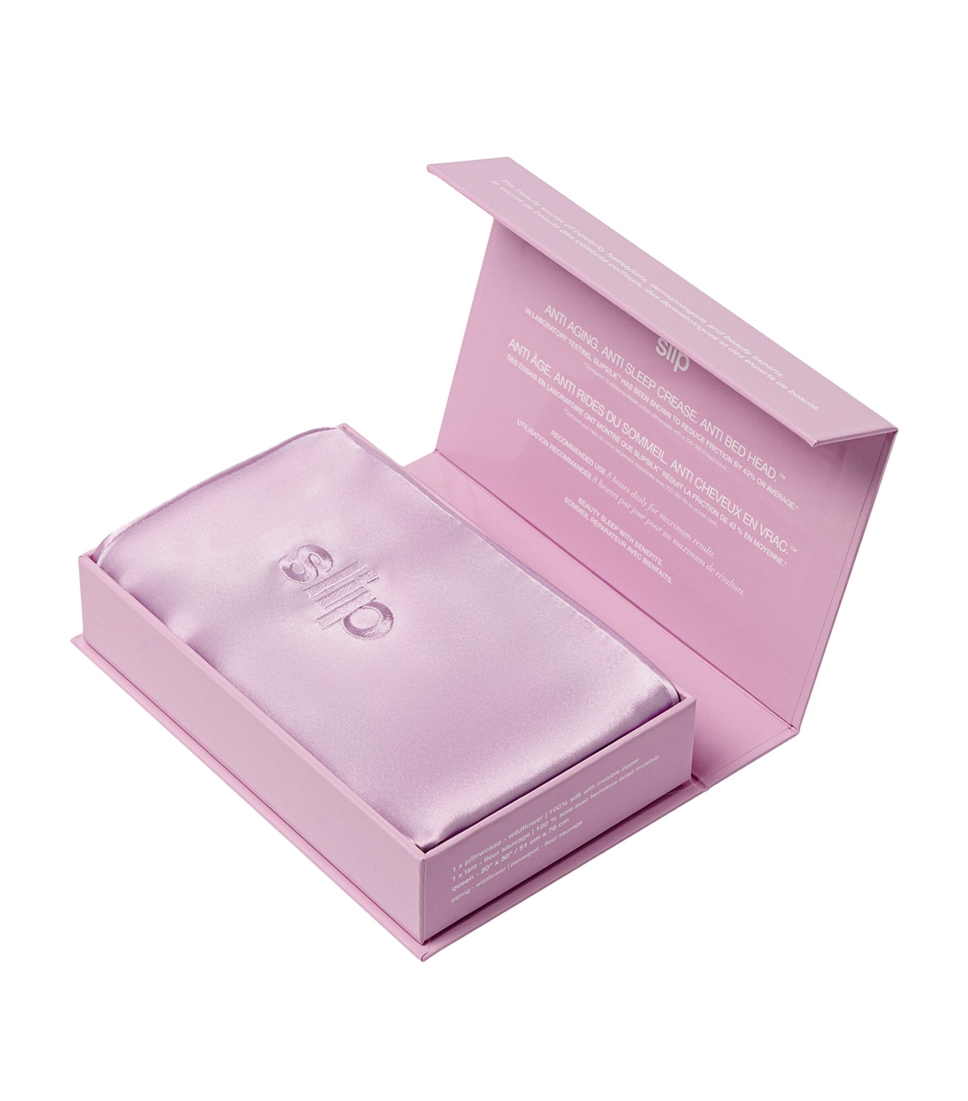 Mulberry Silk Queen Pillowcase (51cm x 76cm)