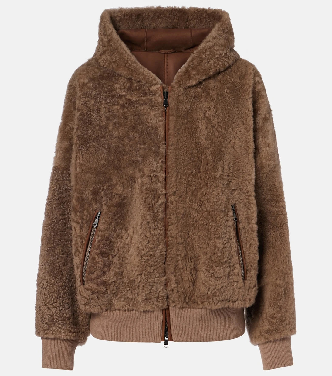 Brunello Cucinelli - Shearling and cashmere jacket