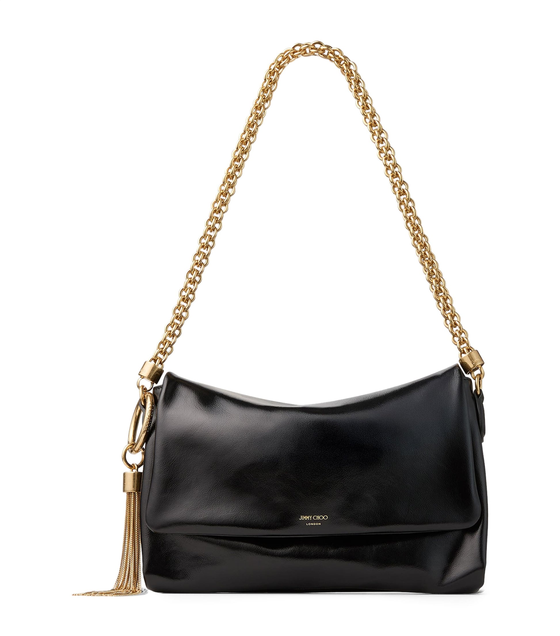 Jimmy Choo Multi Leather Callie Flap Shoulder Bag