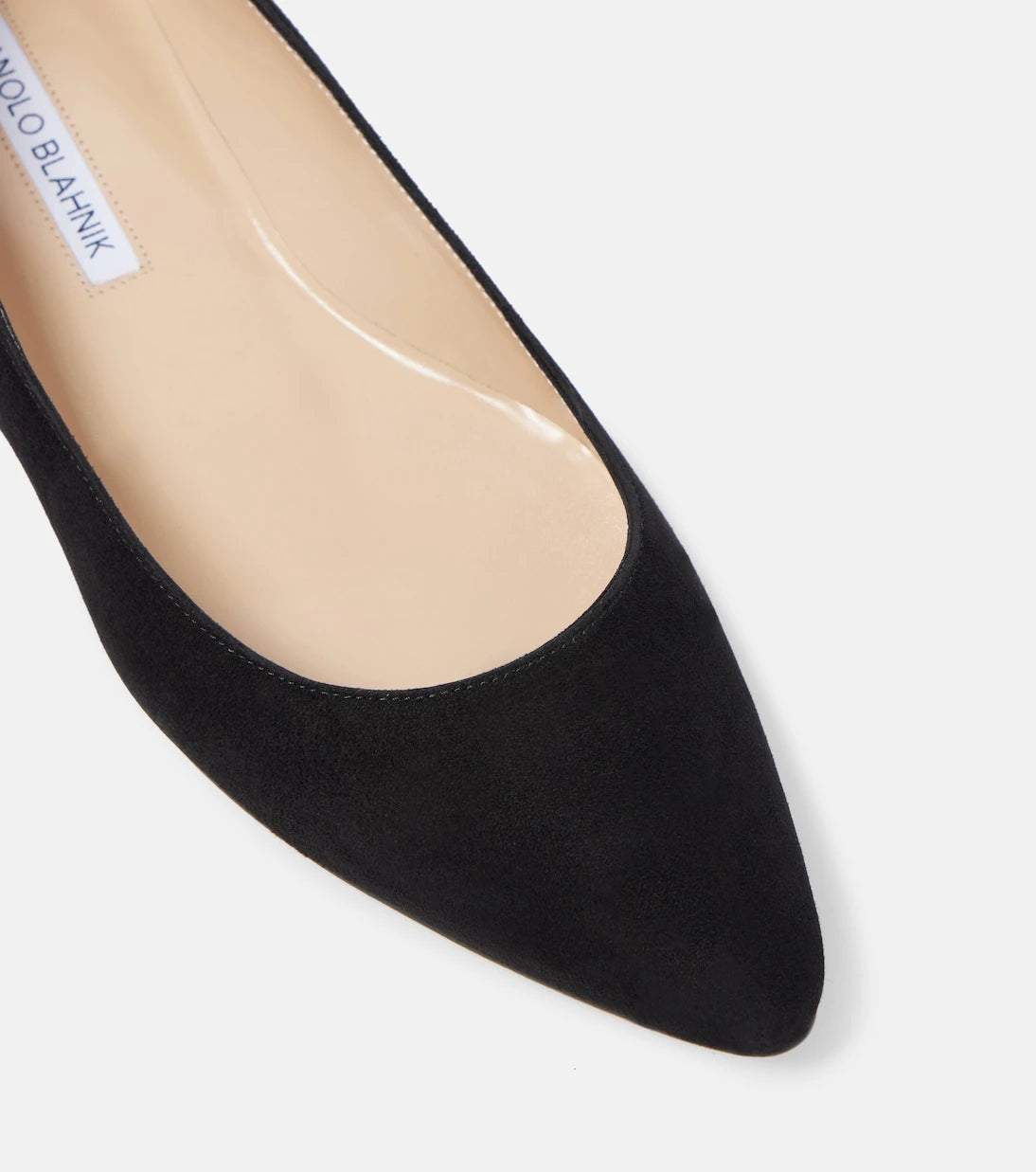 Manolo Blahnik - BB suede ballet flats