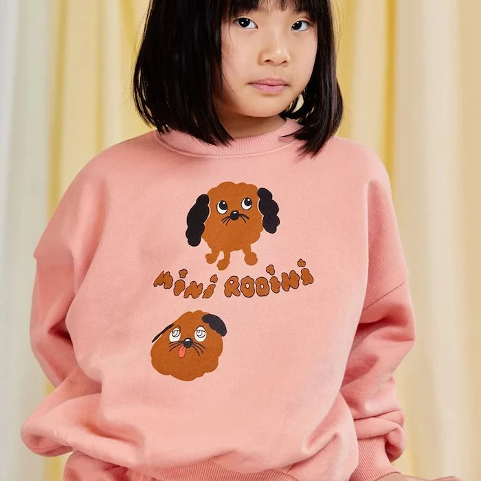 Mini Rodini Doggies Çocuk Pamuklu Sweatshirt