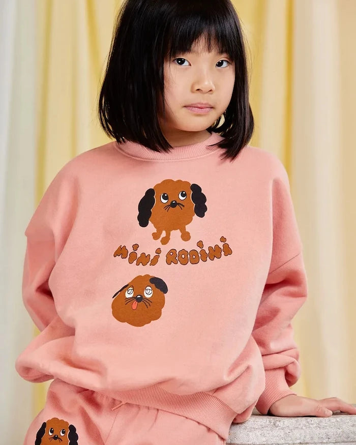 Mini Rodini Doggies Çocuk Pamuklu Sweatshirt