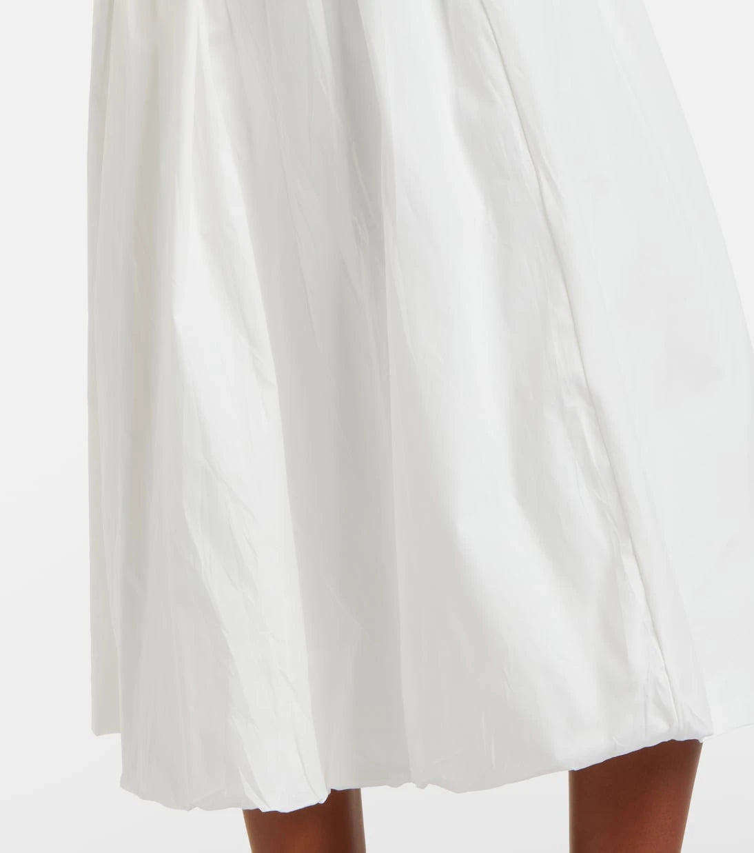 Bananhot - Alba cotton poplin midi skirt