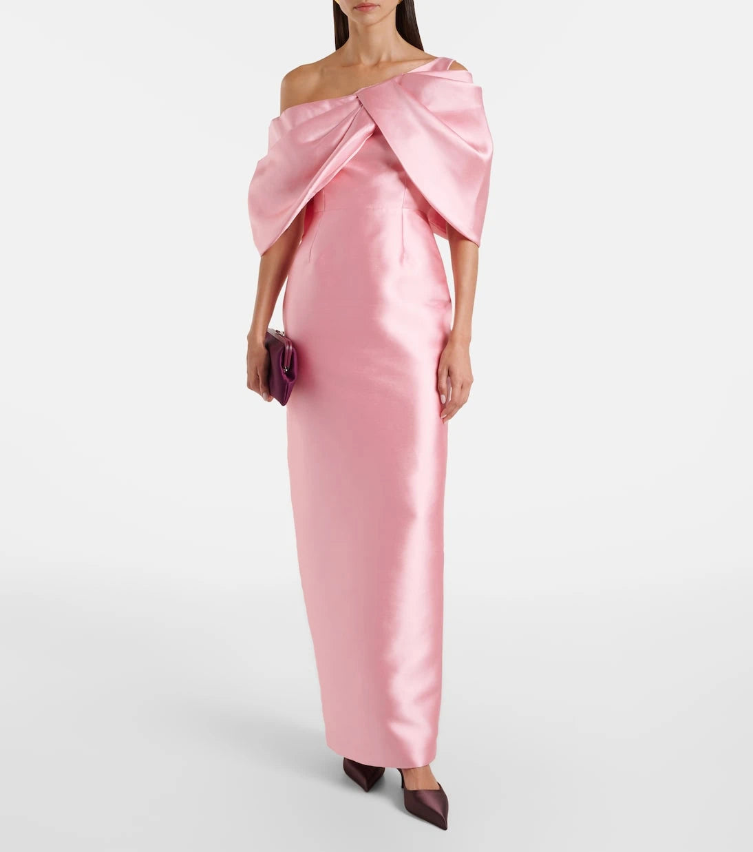 Solace London - Davina satin cocktail dress