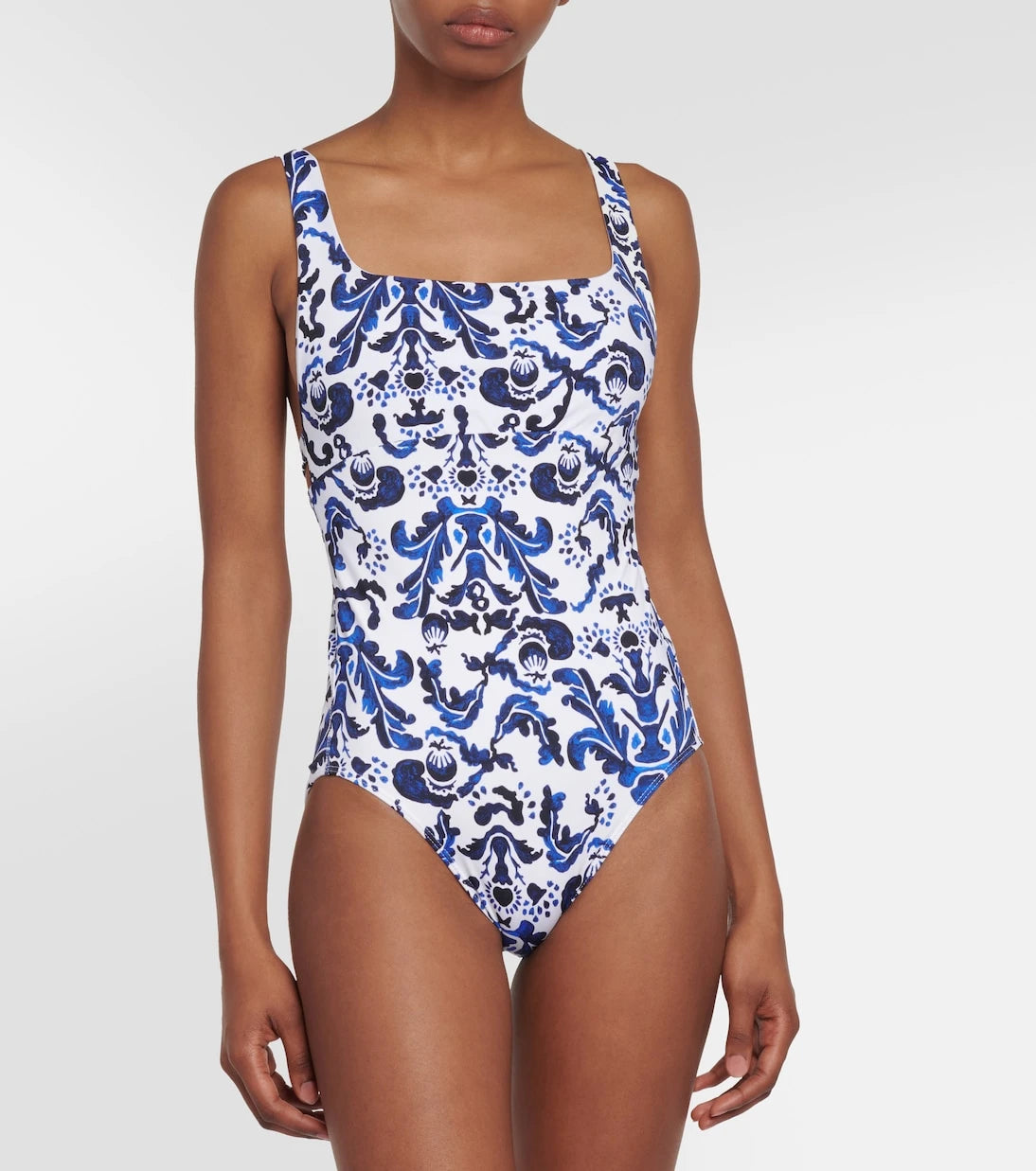 Emilia Wickstead - Ana printed swimsuit