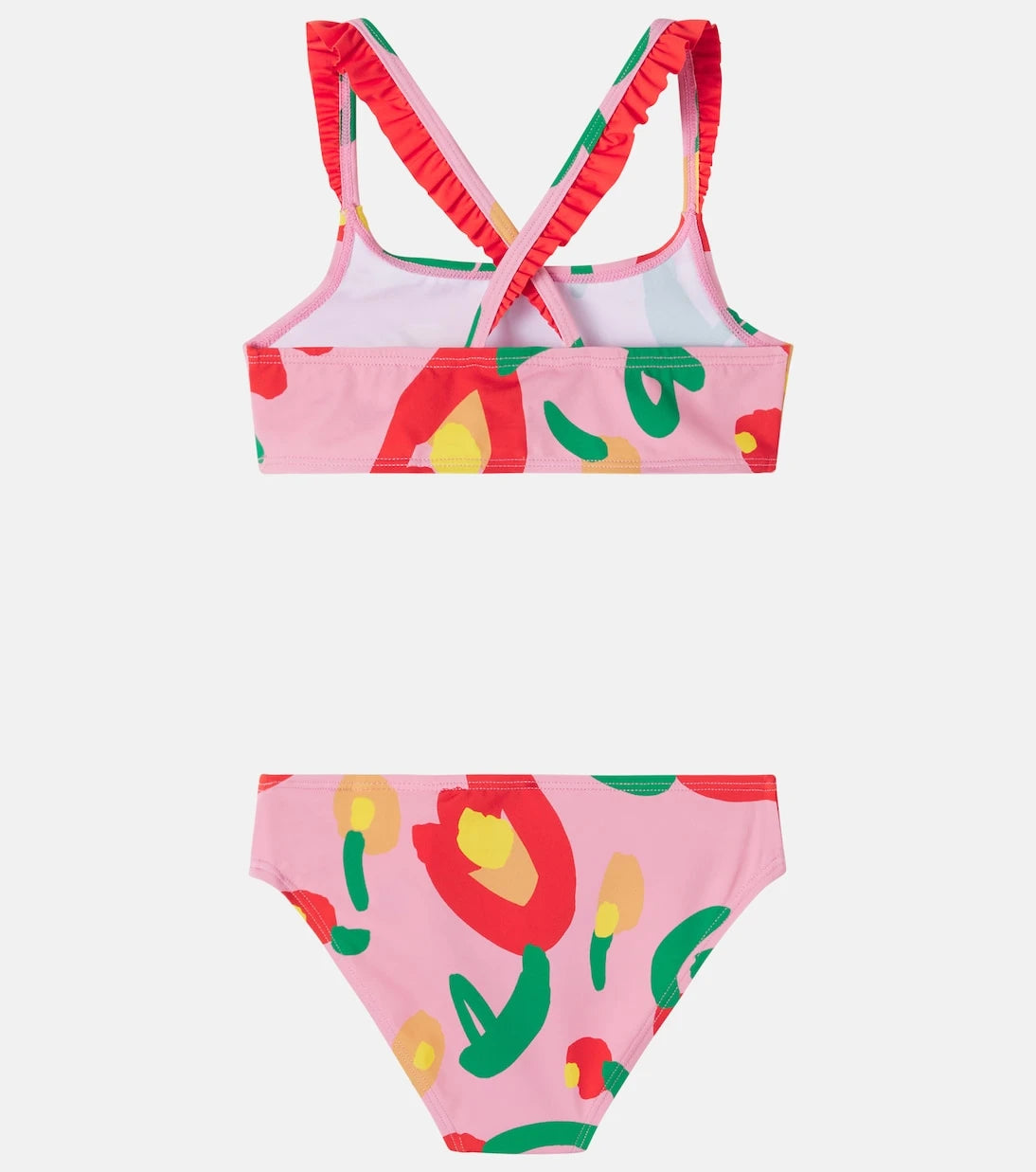 Stella McCartney Kids - Tulips floral jersey bikini