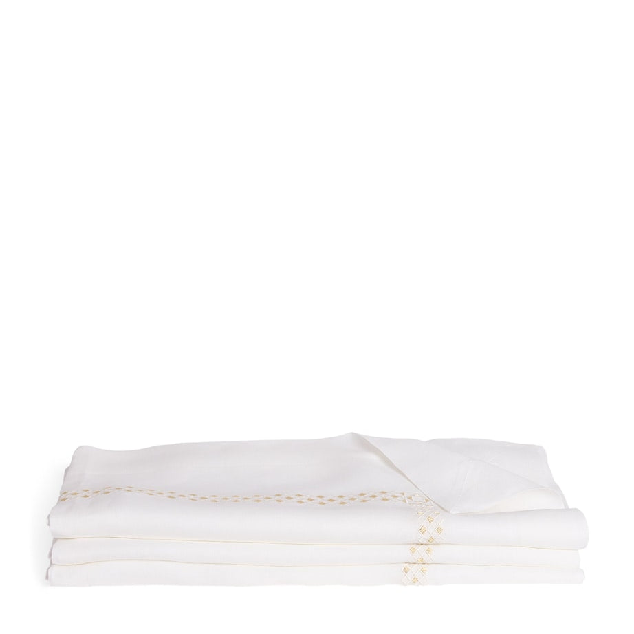 Linen Embroidered Liri Tablecloth (170cm x 270cm)