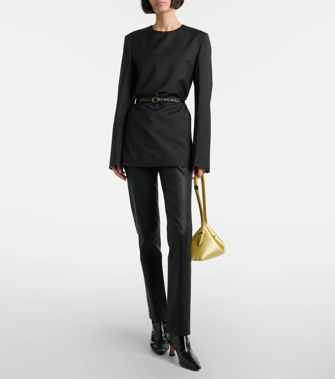 Joseph - Coleman leather straight pants