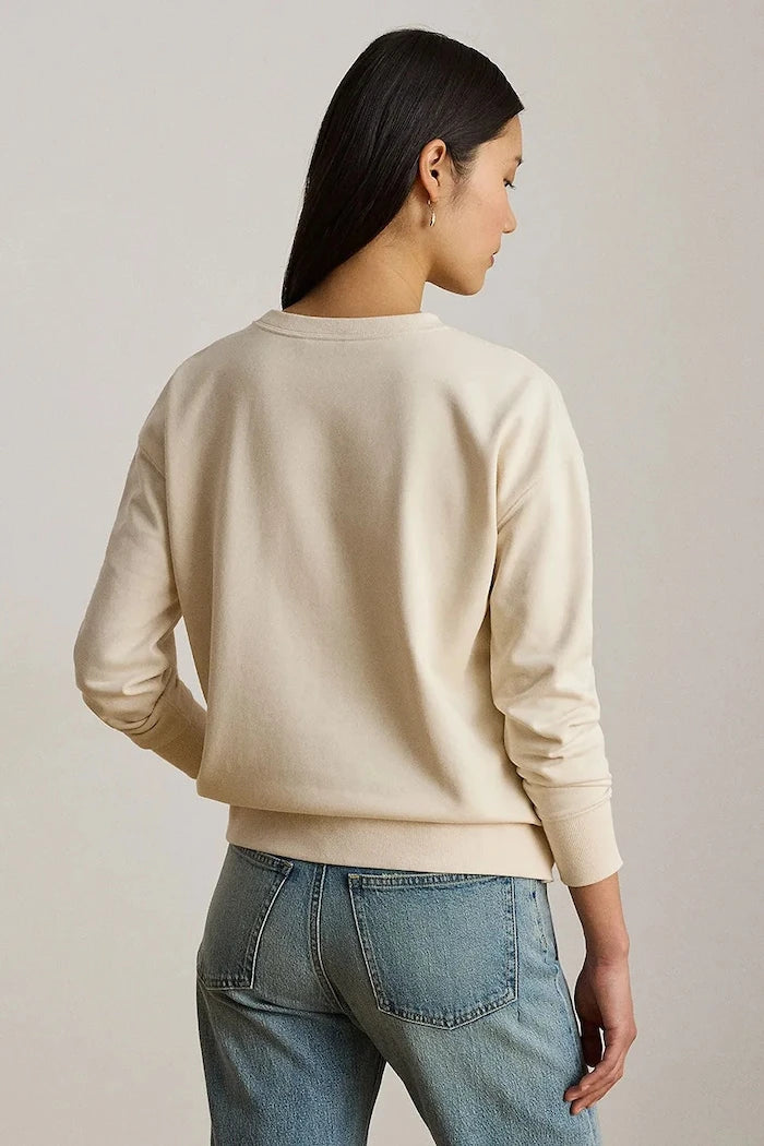 Lauren Ralph Lauren pamuklu kadın sweatshirt