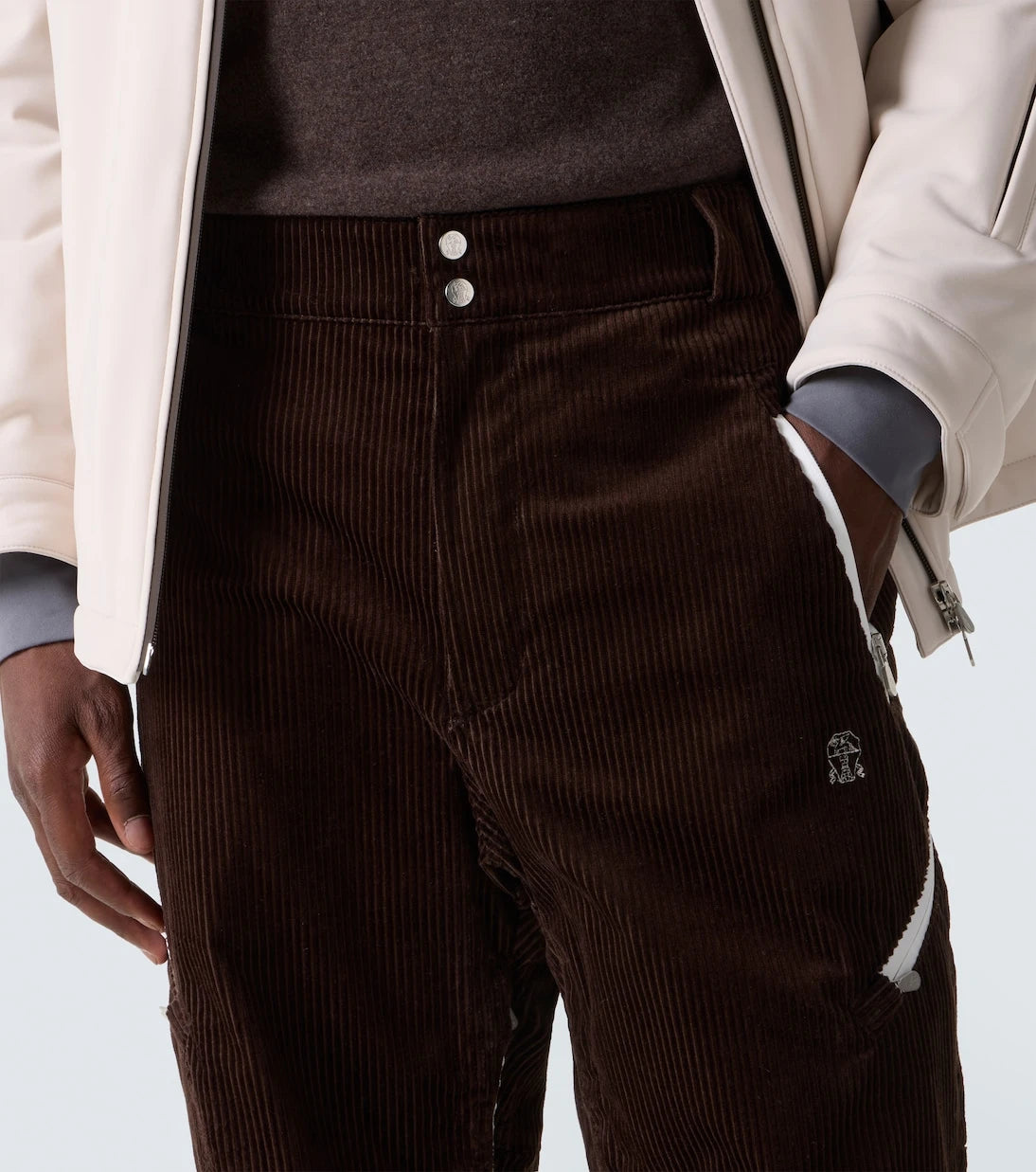 Brunello Cucinelli - Cotton corduroy ski pants