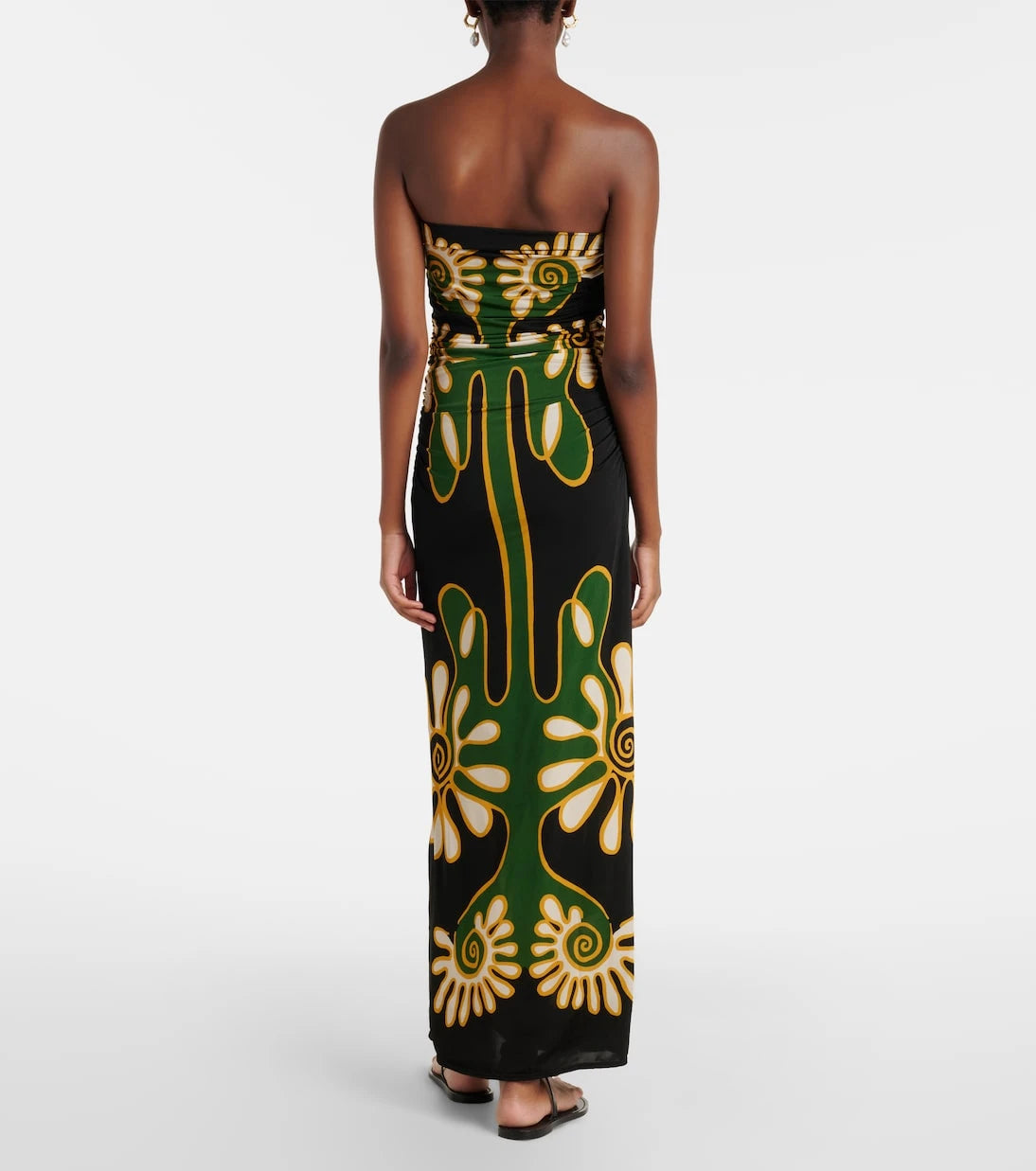 Cala de la Cruz - Daphne printed jersey maxi dress