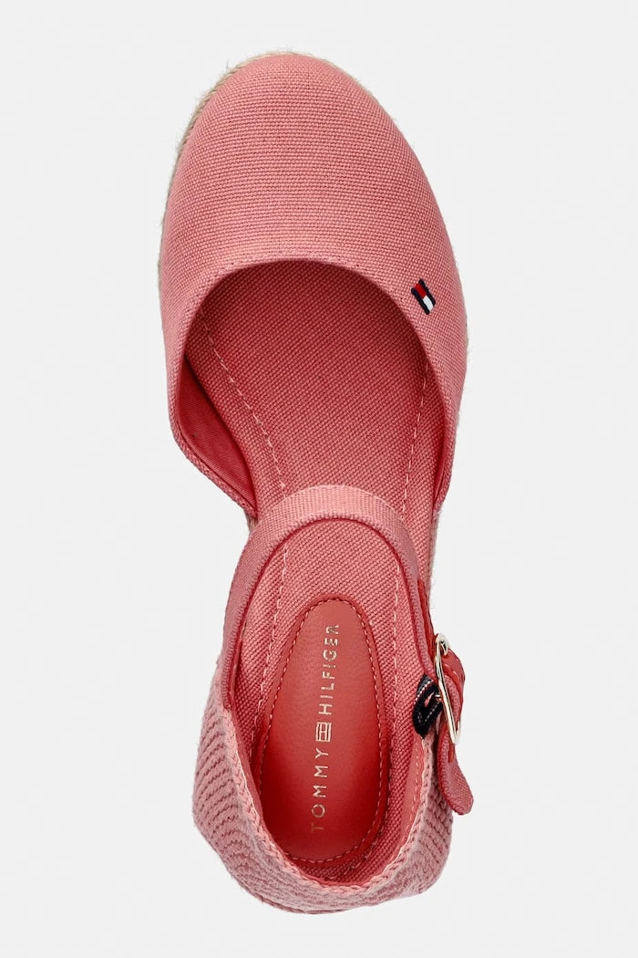 Tommy Hilfiger Kadın Espadril MID WEDGE ESPAD CLOSED TOE